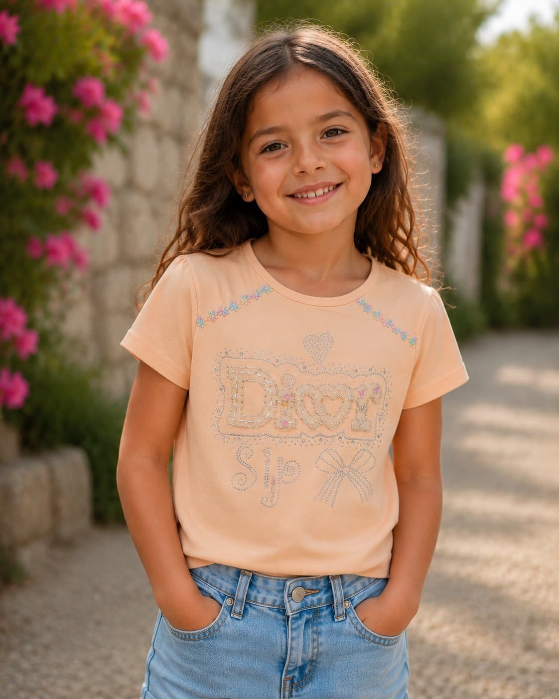 Girls’ Cute Summer Tee